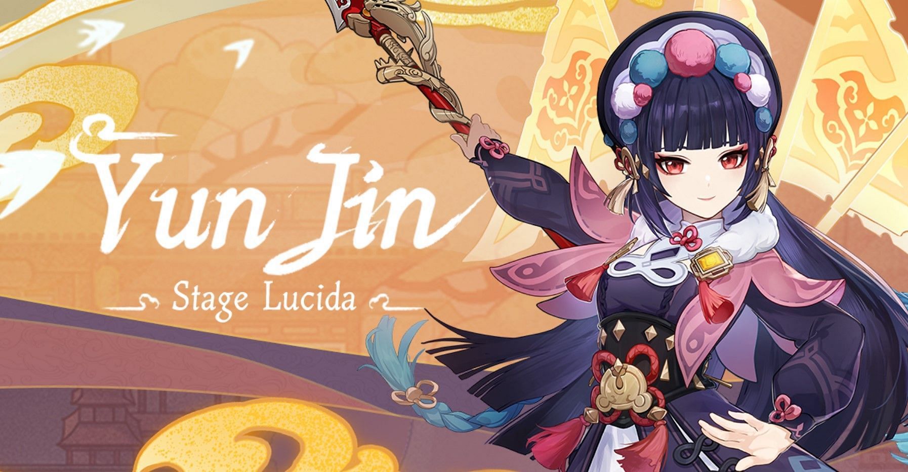 Yun Jin is also another new character, except she's a 4-star Geo Polearm user (Image via Genshin Impact)